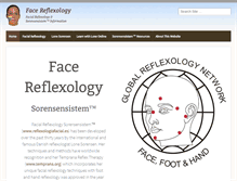 Tablet Screenshot of facereflexology.info